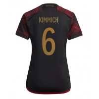 Deutschland Joshua Kimmich #6 Fußballbekleidung Auswärtstrikot Damen WM 2022 Kurzarm